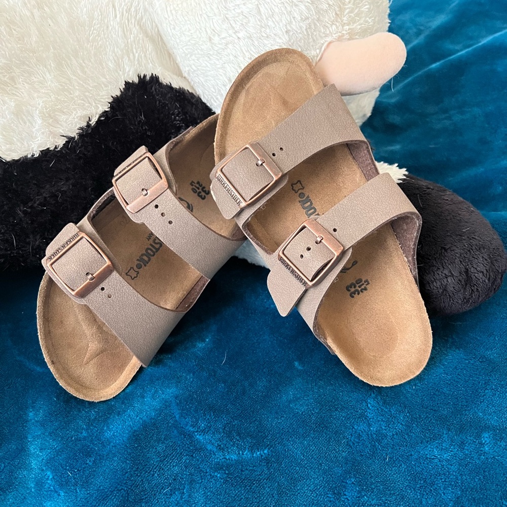 Kids Birkenstock Brown Sandals